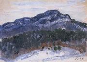 Claude Monet Mount Kolsaas oil painting